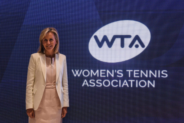 Photo by Stephanie Keith/Getty Images for the WTA