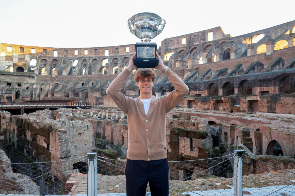 Jannik Sinner Celebrates Australian Open Victory