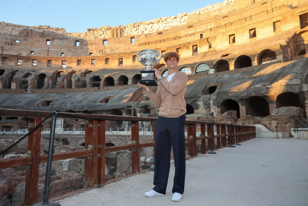 Jannik Sinner Celebrates Australian Open Victory