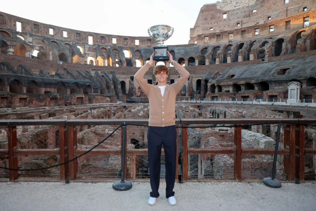 Jannik Sinner Celebrates Australian Open Victory