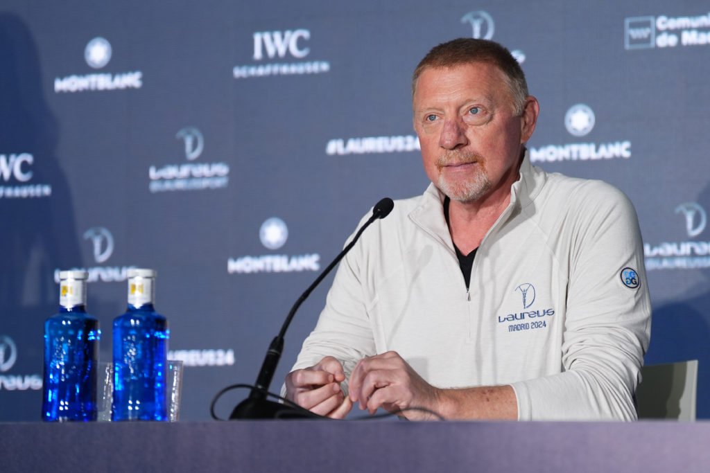 Martina Navratilova and Boris Becker Press Conference - Laureus World Sports Awards Madrid 2024