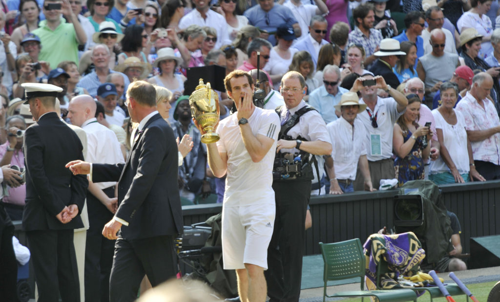 Wimbledon Champioship Mens Final Andy Murray V Novak Djokovic 2013