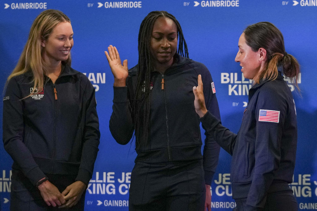 2023 Billie Jean King Cup Qualifier - USA v Austria: Draw Ceremony