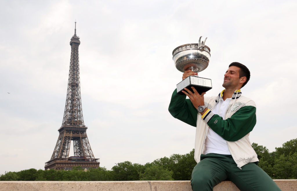 Men's French Open Winner Photocall