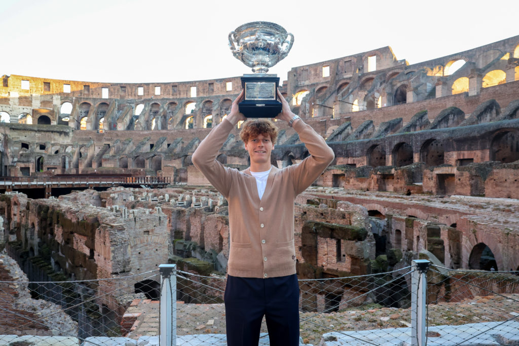 Jannik Sinner Celebrates Australian Open Victory