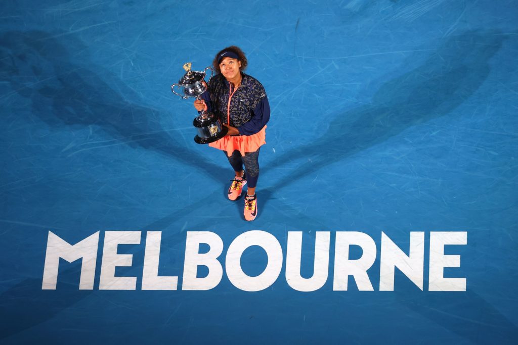 TENNIS-AUS-OPEN-PODIUM