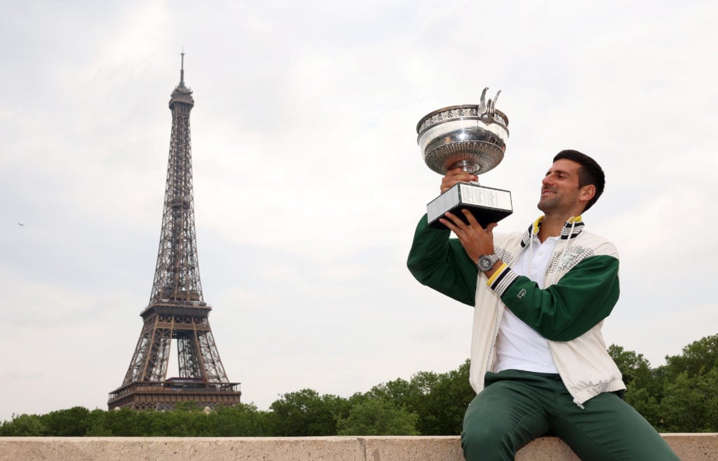 Men's French Open Winner Photocall