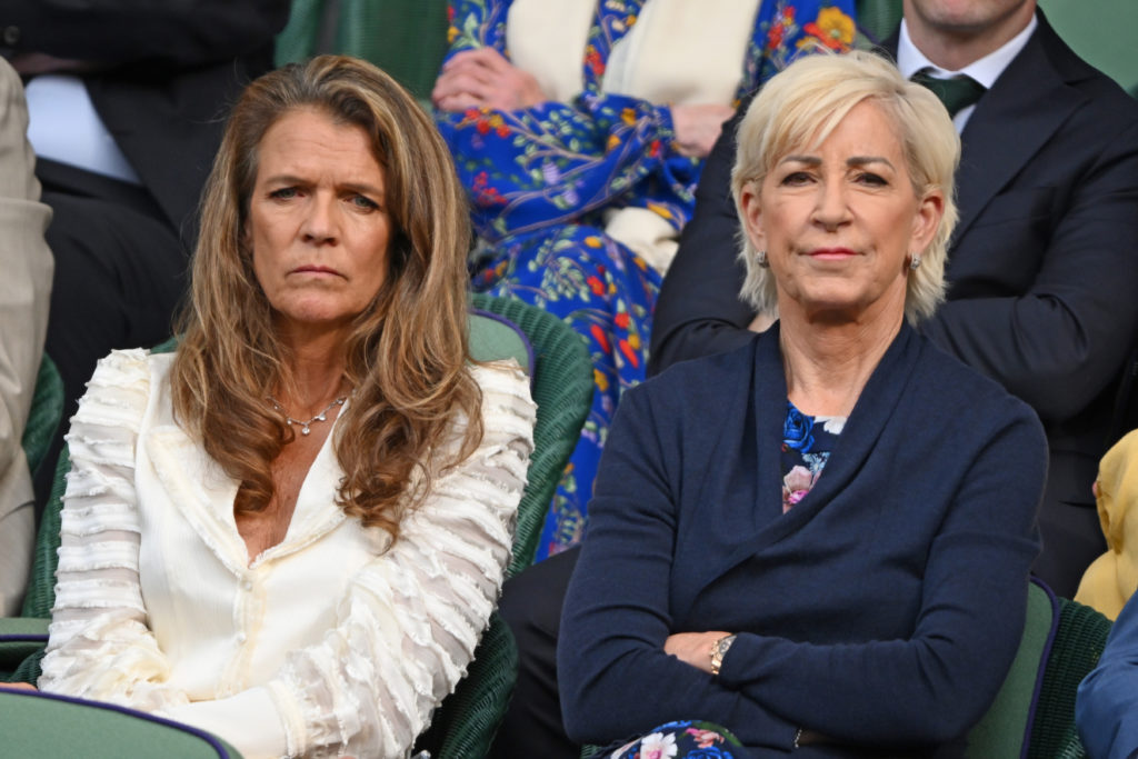 Celebrity Sightings At Wimbledon 2023 - Day 14