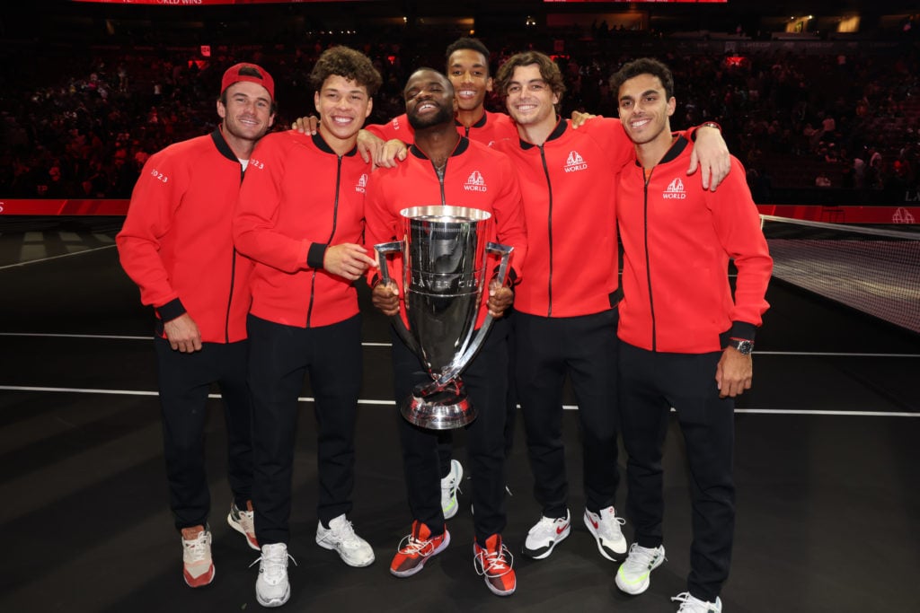 Team World at the Laver Cup in 2023.