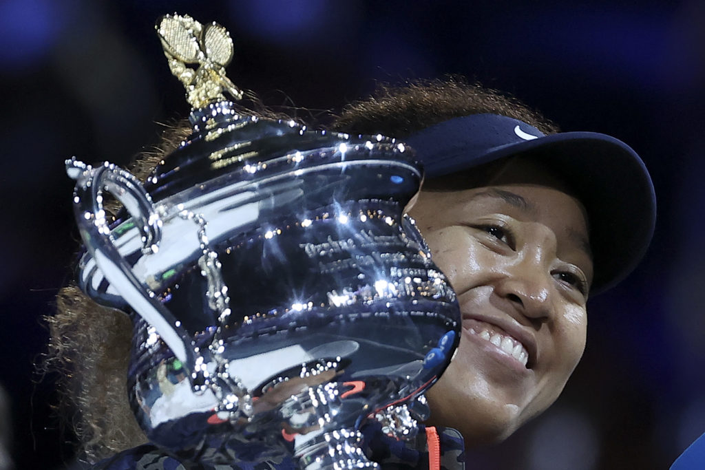TENNIS-AUS-OPEN-PODIUM