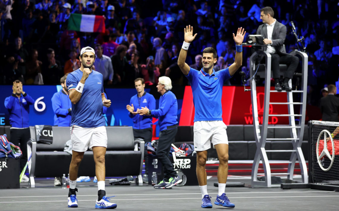 Photo by Luke Walker/Getty Images for Laver Cup