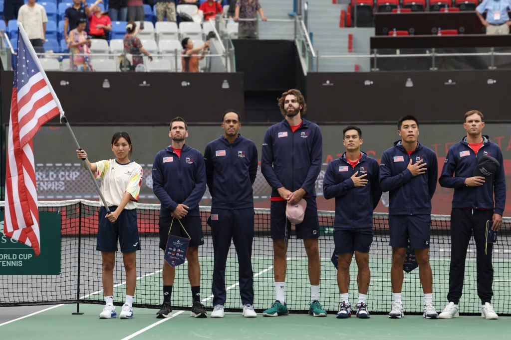 2024 Davis Cup Finals Group Stage Zhuhai - USA v Chile
