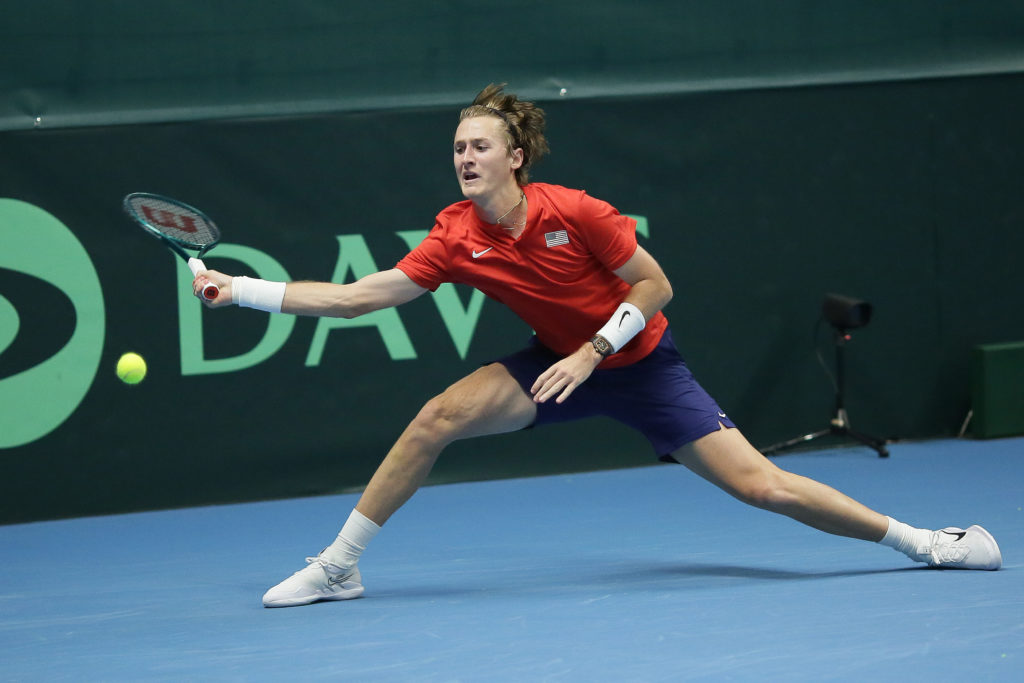 Ukraine v USA - 2024 Davis Cup Qualifiers: Day 1