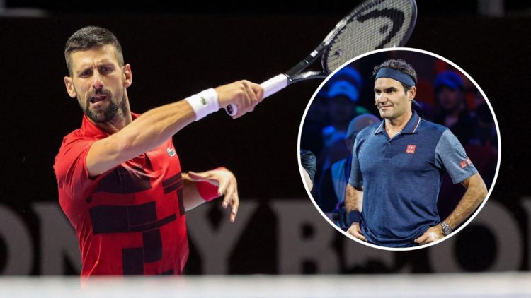 Novak Djokovic. Roger Federer.
