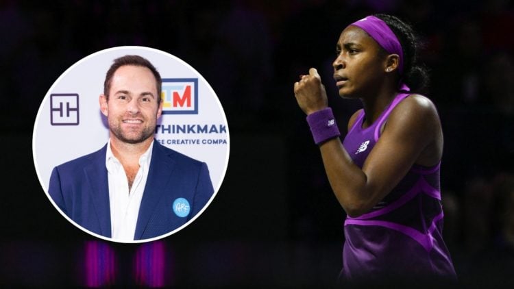 Coco Gauff of USA during the Final match against Quinwen Zheng of China on Day 8 of the 2024 WTA Finals, part of the Hologic WTA Tour, held at King...