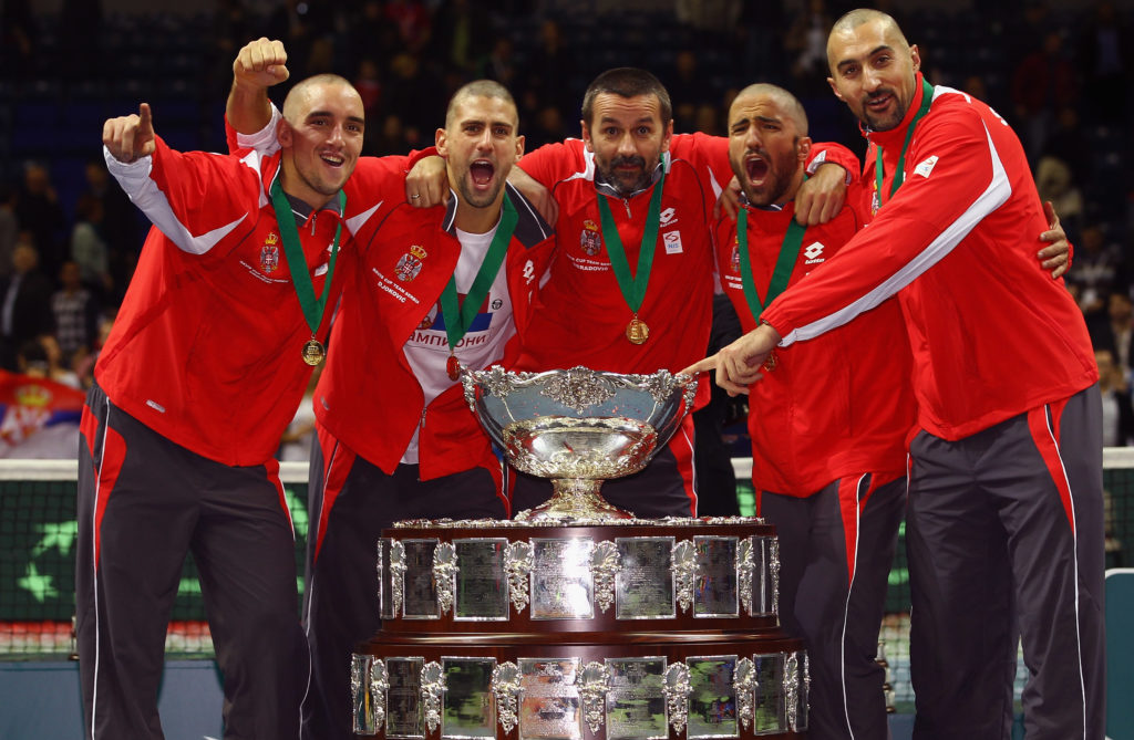 Serbia v France - Davis Cup World Group Final - Day Three