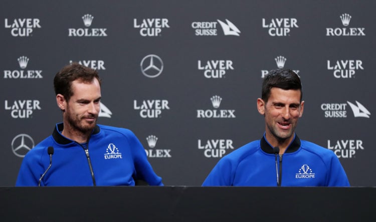 Photo by Lewis Storey/Getty Images for Laver Cup