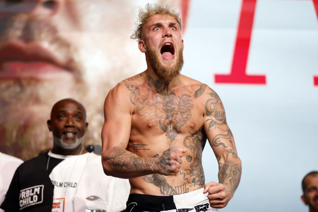 Jake Paul v Anderson Silva - Weigh-in