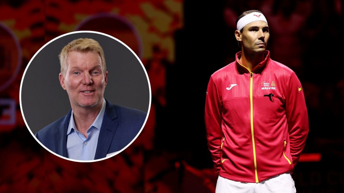 Rafael Nadal and Jim Courier.