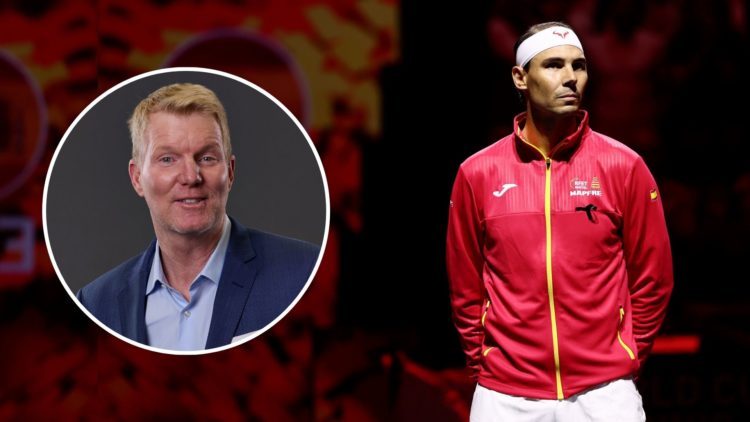 Rafael Nadal and Jim Courier.