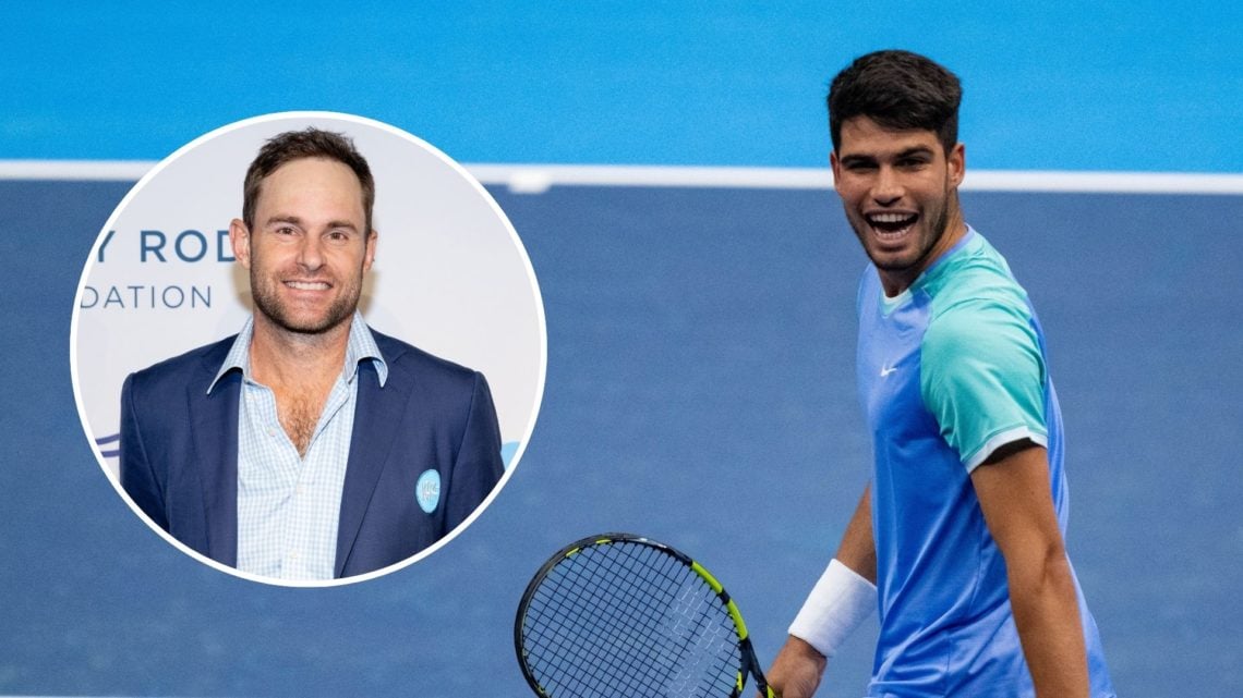Carlos Alcaraz, Andy Roddick.