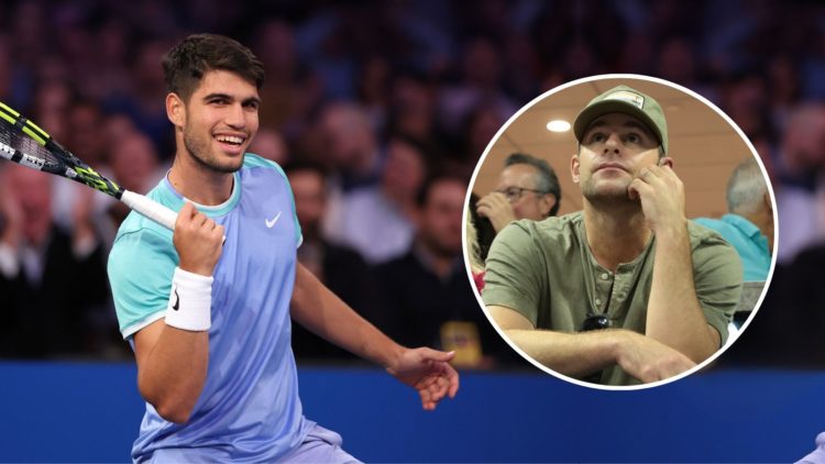 Carlos Alcaraz, Andy Roddick.