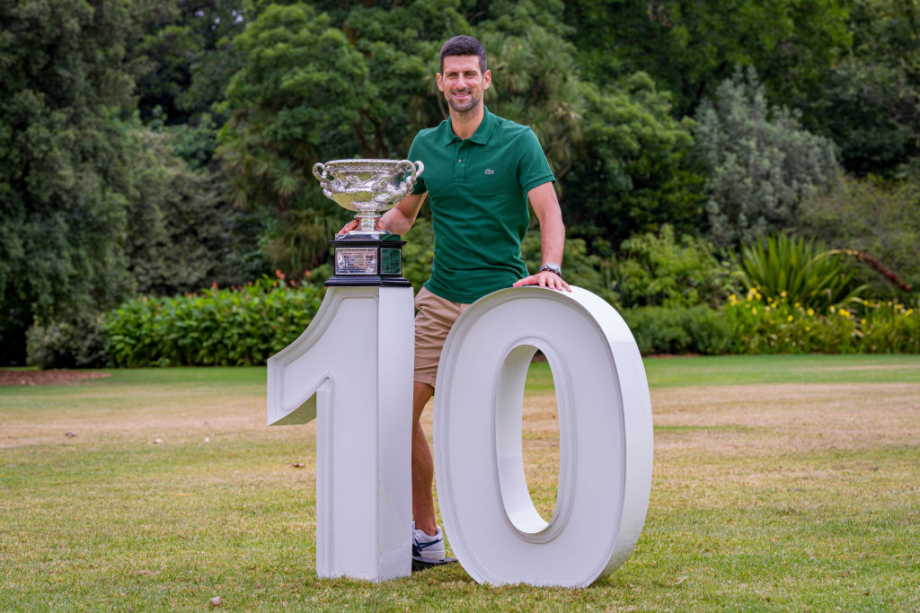 2023 Australian Open: Men's Champion Photocall