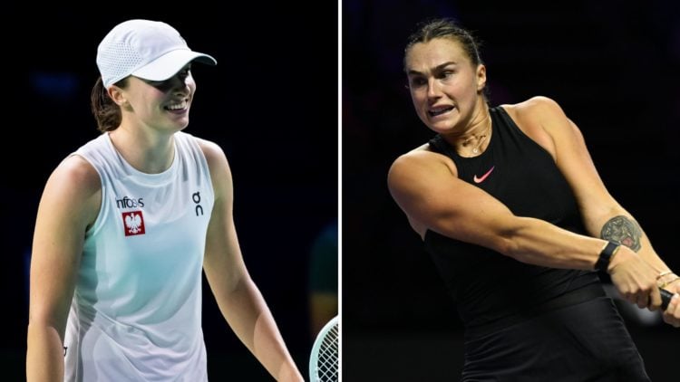 Aryna Sabalenka and Iga Swiatek