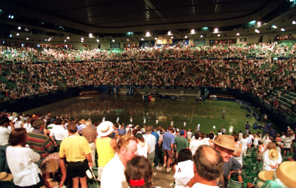 AUSTRALIAN OPEN FLOODING