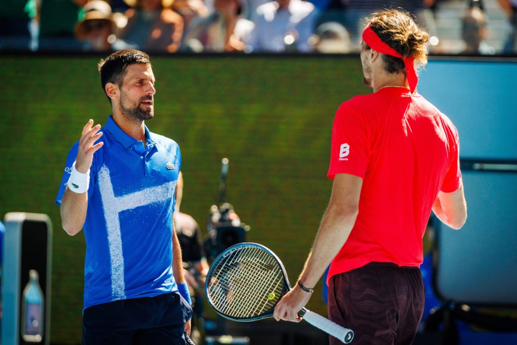 TENNIS AUSTRALIAN OPEN MEN SINGLE SEMI DJOKOVIC VS ZVEREZ