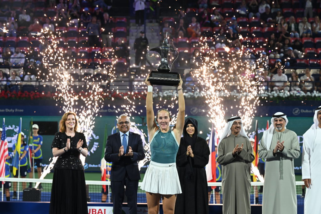 Mirra Andreeva wins Dubai Duty Free Tennis Championships