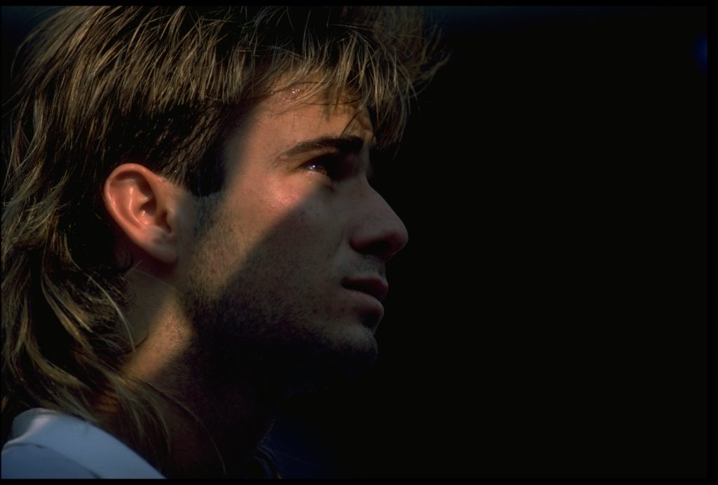ANDRE AGASSI USA US OPEN