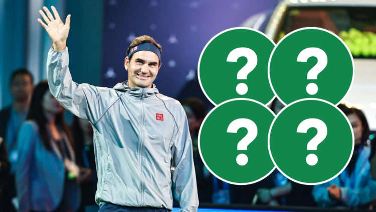The "Night of Roger Federer's Super Friends" exhibition match is seen after the Shanghai Masters tennis tournament in Shanghai, China, on the eveni...