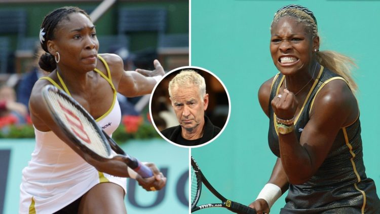 Venus Williams meets her sister Serena in the finals after dispatching Clarisa Fernandez, and Serena Williams of the USA celebrates her victory ove...