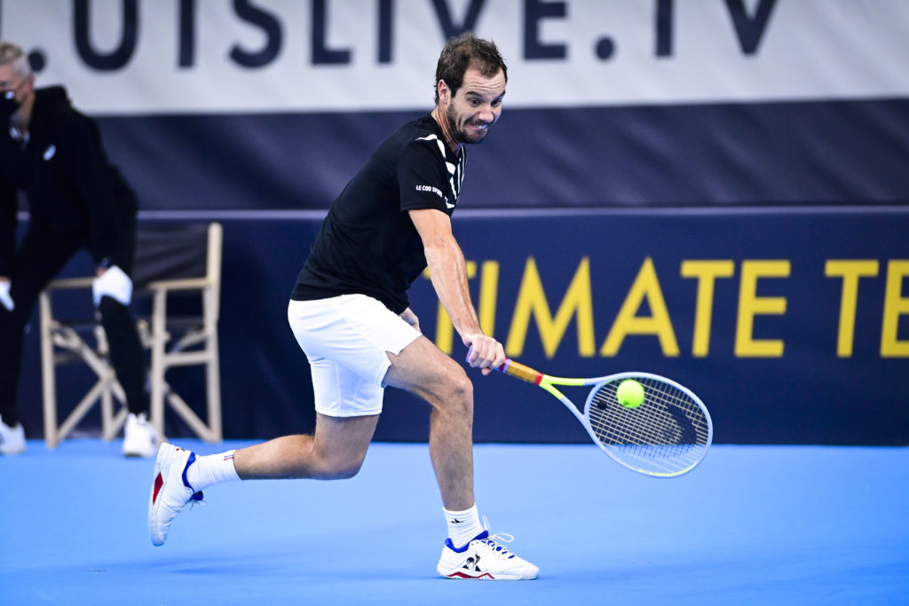 ANTWERP TENNIS UTS 3 GAME LOPEZ VS GASQUET