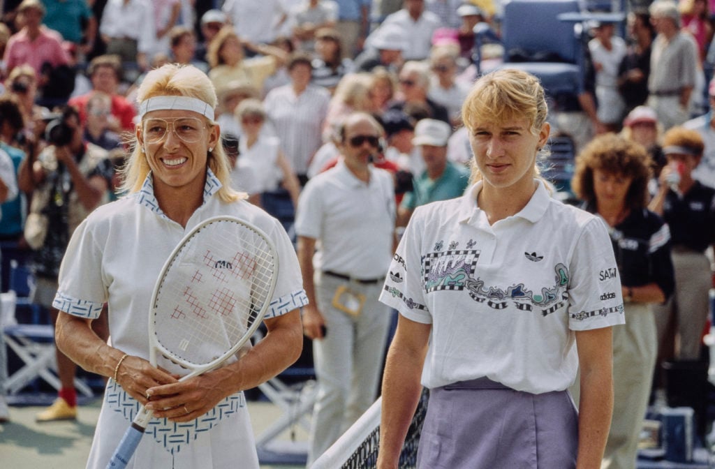 1989 U.S. Open - Martina Navratilova & Steffi Graf