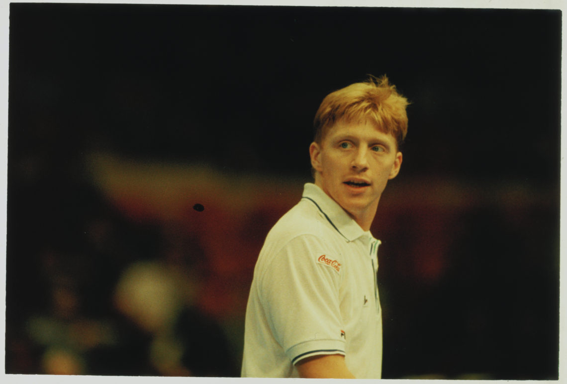 (Original Caption) Boris Becker, German tennis professional