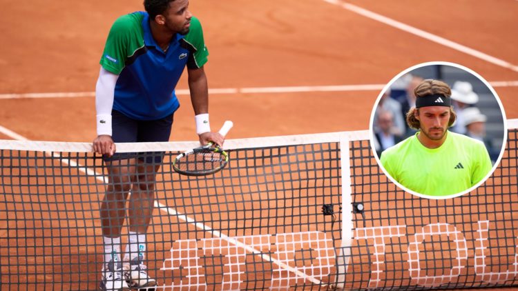 Stefanos Tsitsipas and Arthur Fils