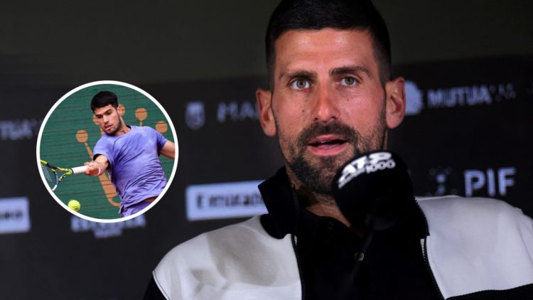 Djokovic/Alcaraz split