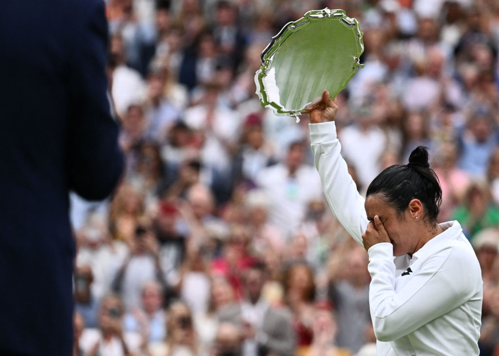TENNIS-GBR-WIMBLEDON-TROPHY