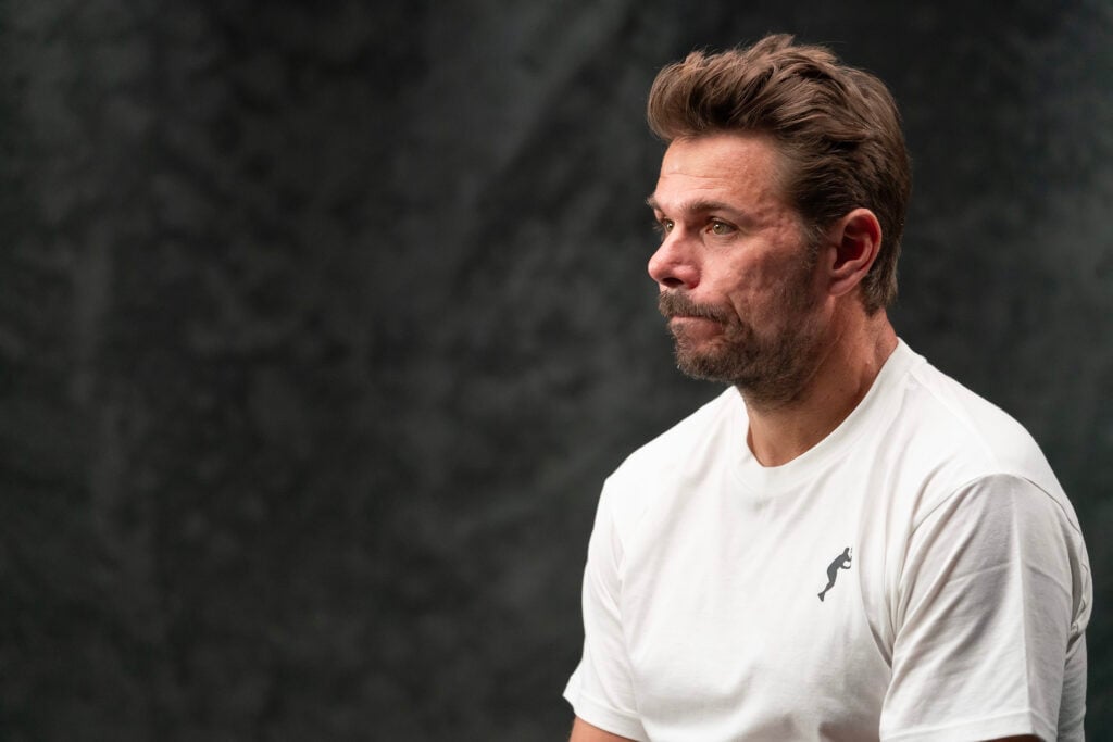 Stan Wawrinka photographed ahead of the 2024 Indian Wells tournament