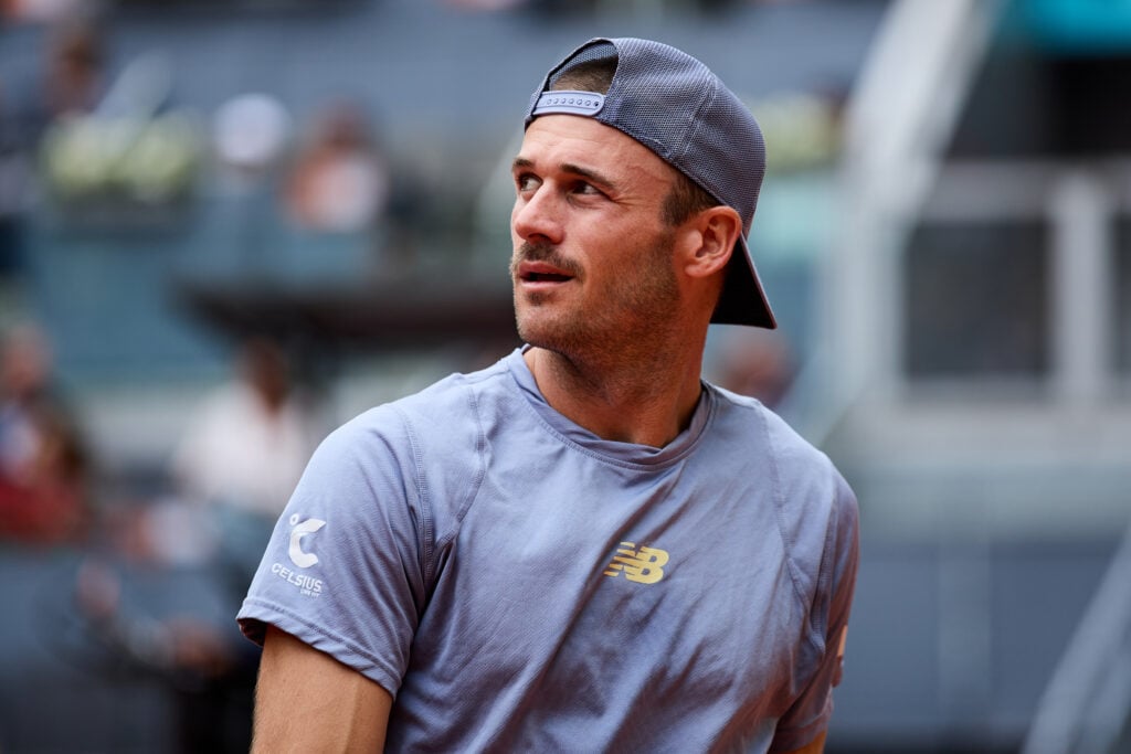 Tommy Paul at the Madrid Open in 2025.