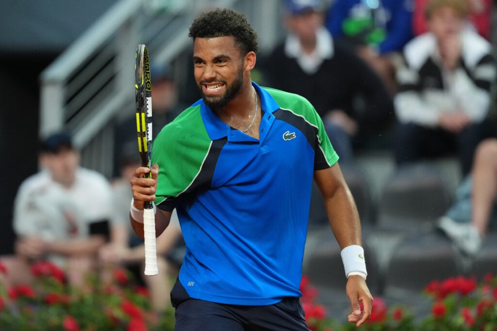 Arthur Fils of France during the match against Alexander