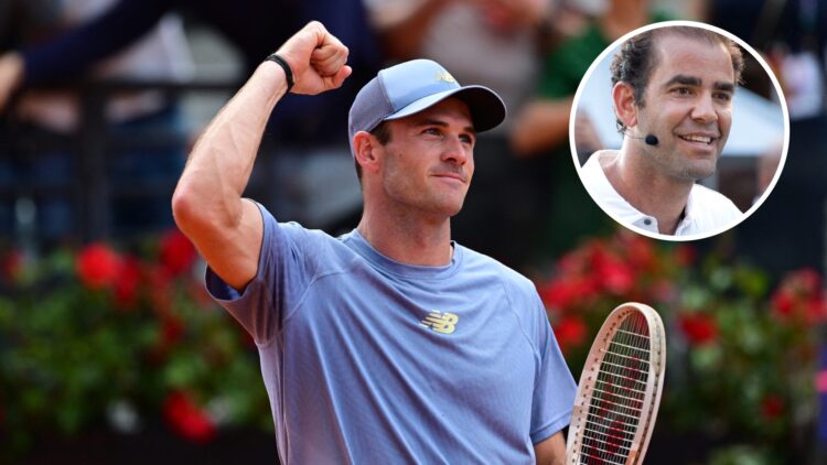 Tommy Paul/Pete Sampras split