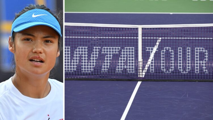 Emma Raducanu/WTA split