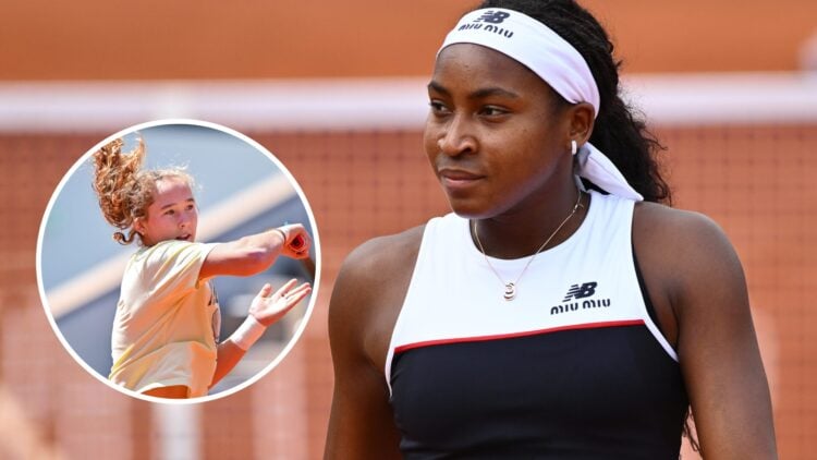 Mirra Andreeva and Coco Gauff are both training at the French Open
