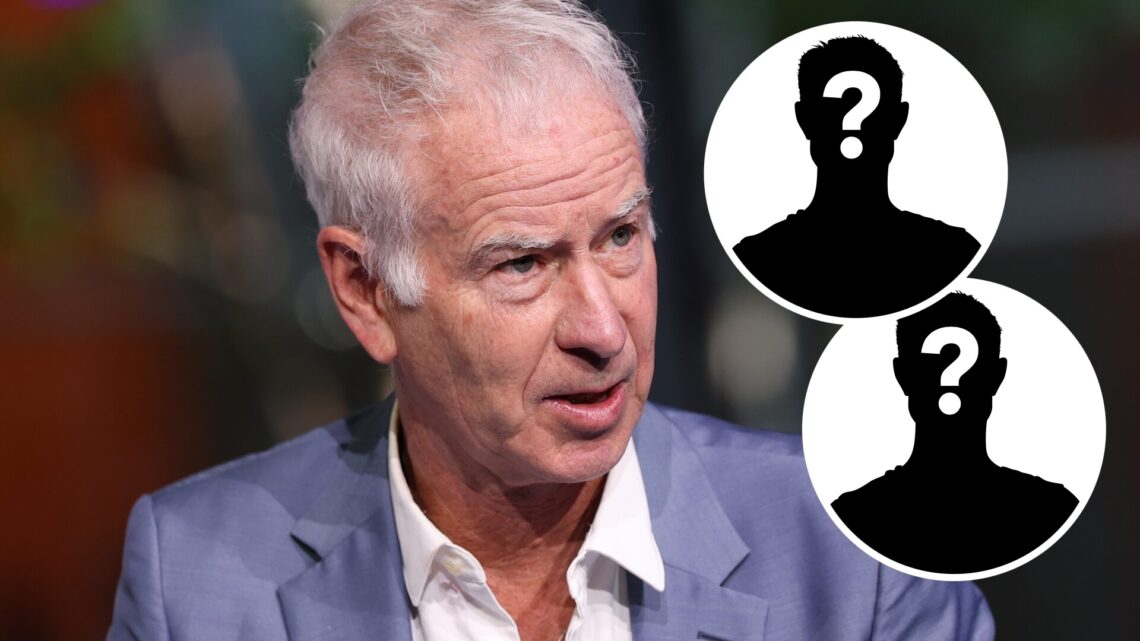 Former tennis player John McEnroe speaks during the US Open Reimagining Spectacular investment announcement for the Artur Ashe and USTA Billie Jean...