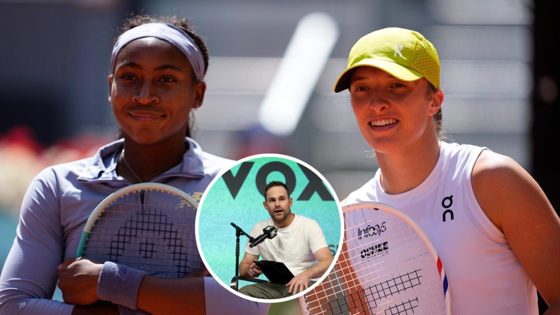 Swiatek/Gauff/Roddick split