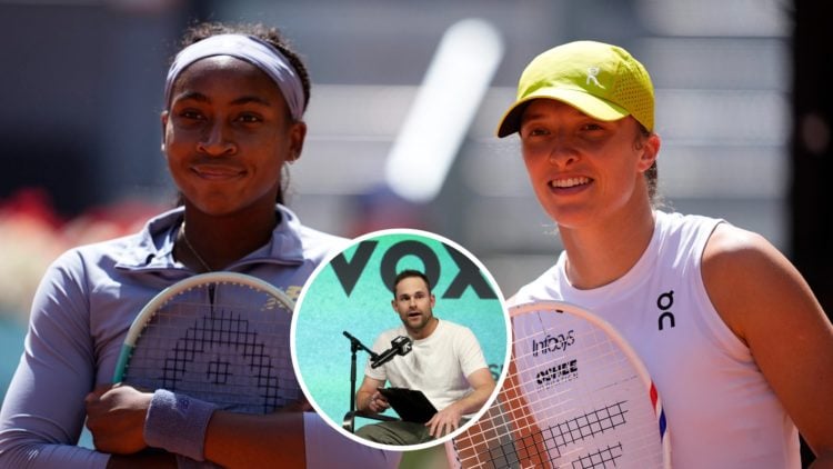 Swiatek/Gauff/Roddick split