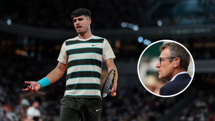 Mats Wilander at the French Open and Carlos Alcaraz wins his third round match